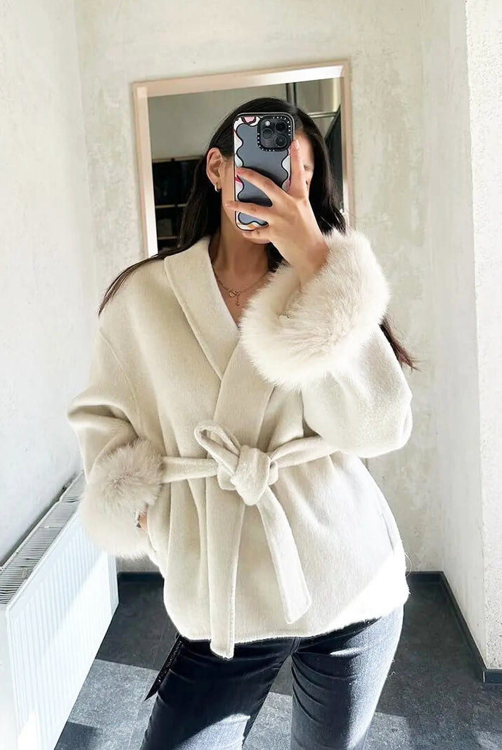 Grace Faux Fur Coat - SOERA Store