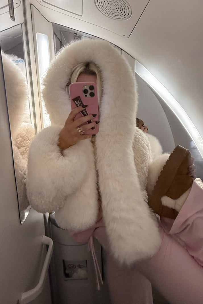 Henna Faux Fur Jacket - SOERA Store