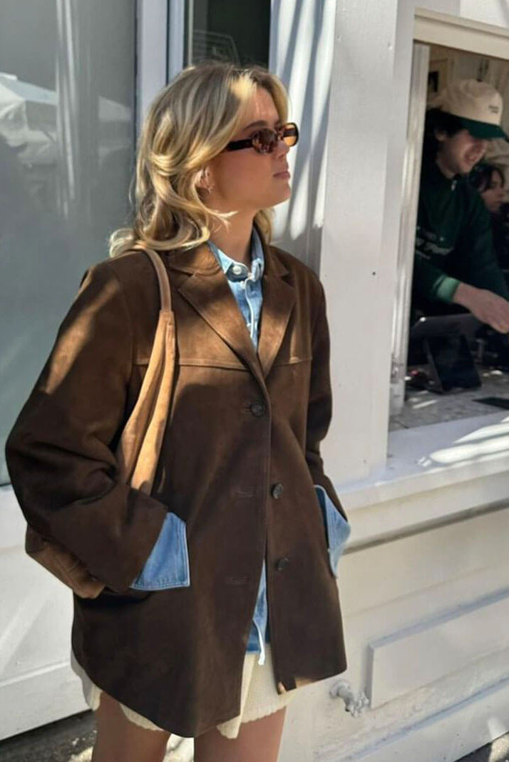 Matilda faux suede Jacket - SOERA Store