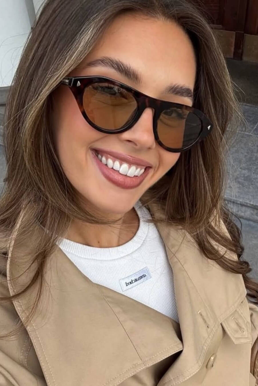 SOERA Elina Oversized Sunglasses - Accessories - SOERA-092227-BRO-OS-53603 Brown