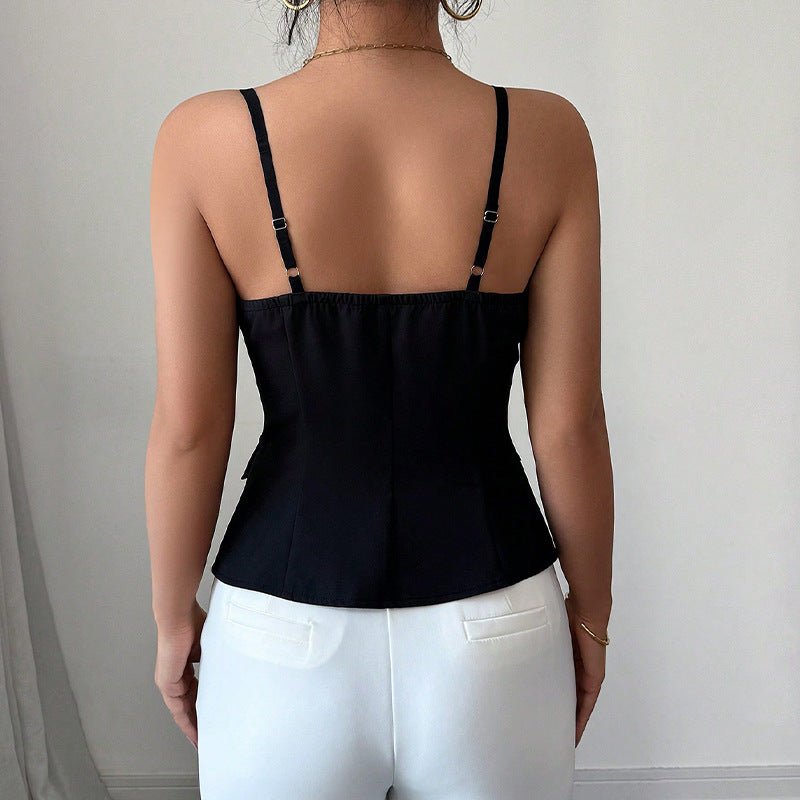 SOERA Bridget Tailored Sleeveless Blouse Top - Blouse - M