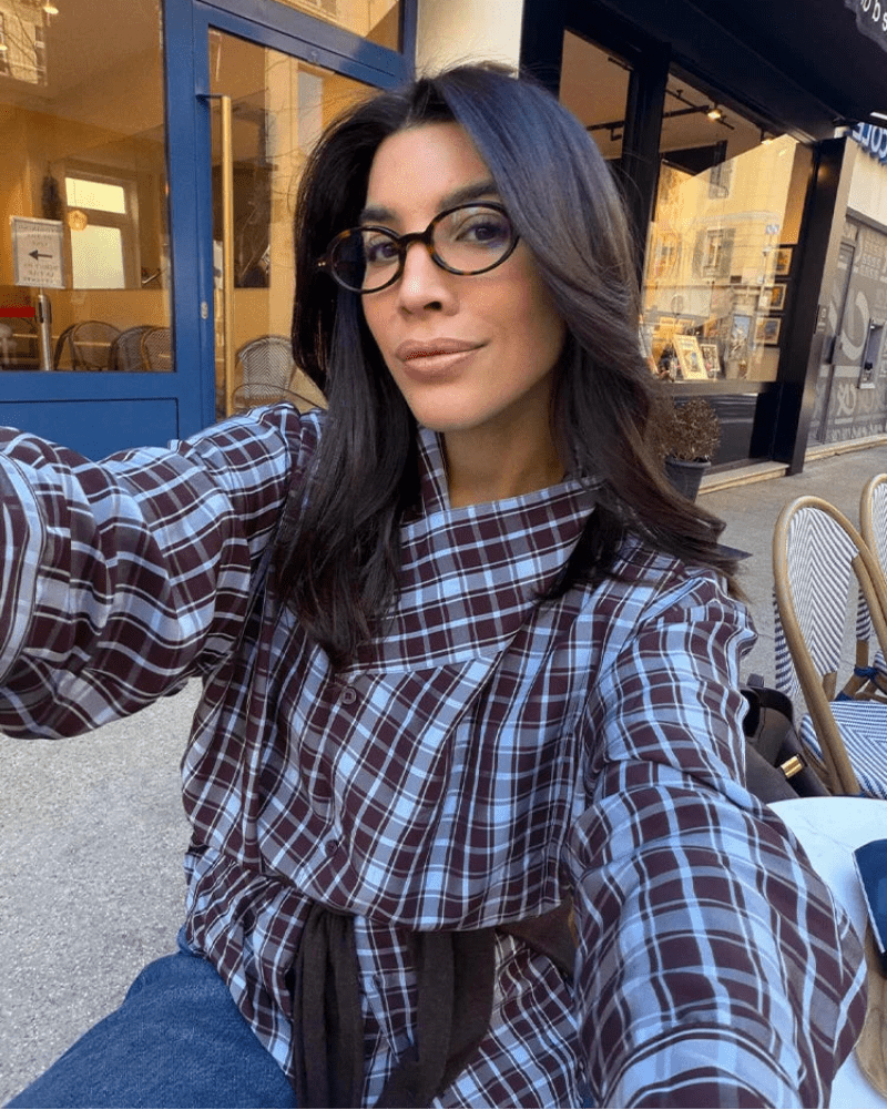 SOERA Rebecca Poplin Plaid Wrapped Shirt - Blouse - SOERA-334019-PLA-XS-90467 XS