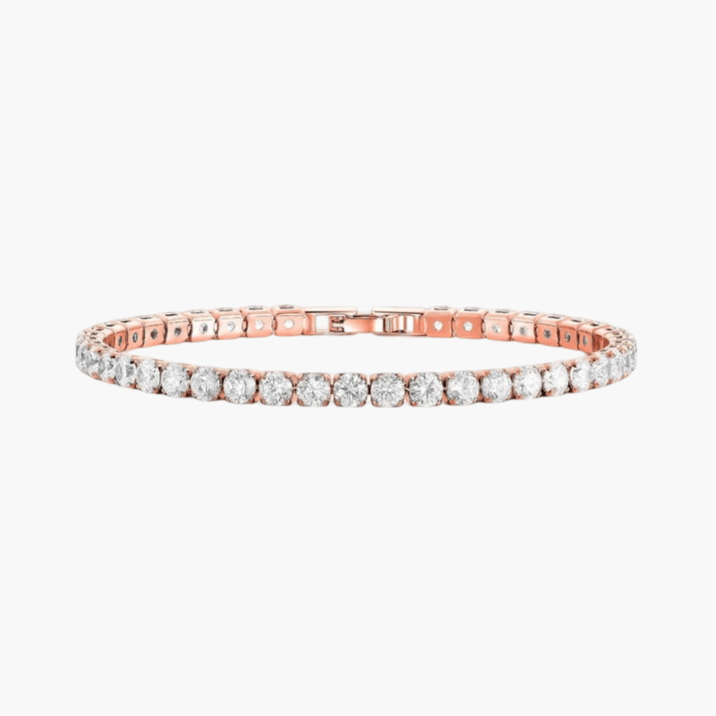 SOERA Soera Tennis Bracelet - Bracelet - Soera-Tennis-Armband-rosegold rosegold 4 mm