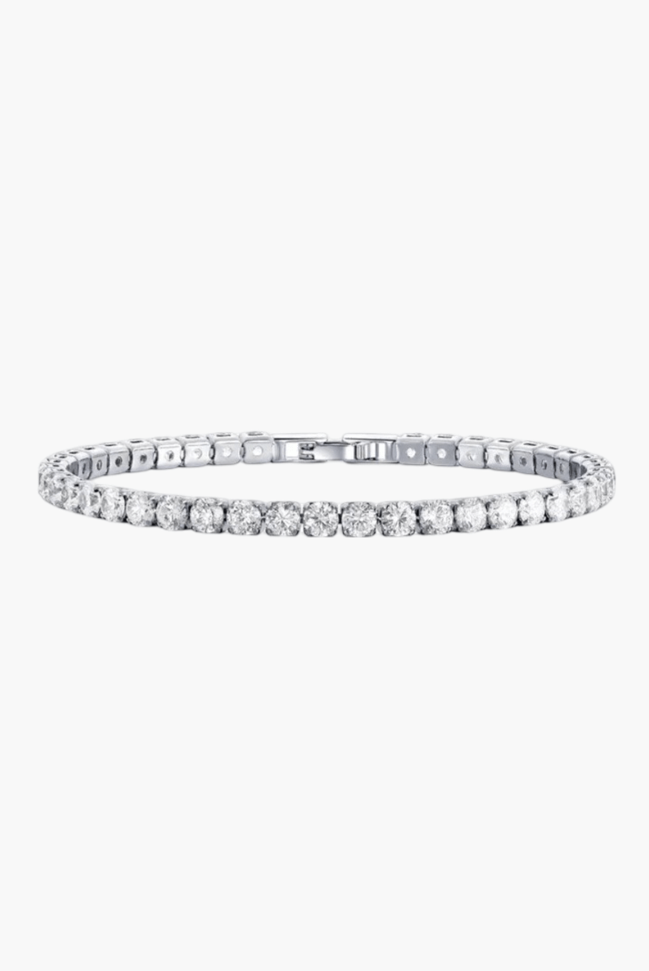 SOERA Soera Tennis Bracelet - Bracelet - Soera-Tennis-Armband-silver silber 4 mm