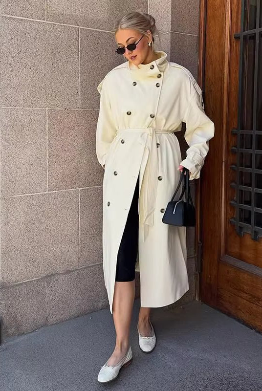 SOERA Melissa Belted Trench Coat - Coat - SOERA-814851-ASS-L-91875 L