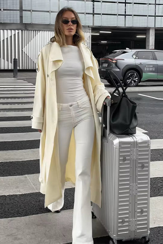 SOERA Melissa Belted Trench Coat - Coat - SOERA-814851-ASS-M-59107 M