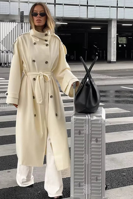 SOERA Melissa Belted Trench Coat - Coat - SOERA-814851-ASS-M-59107 M
