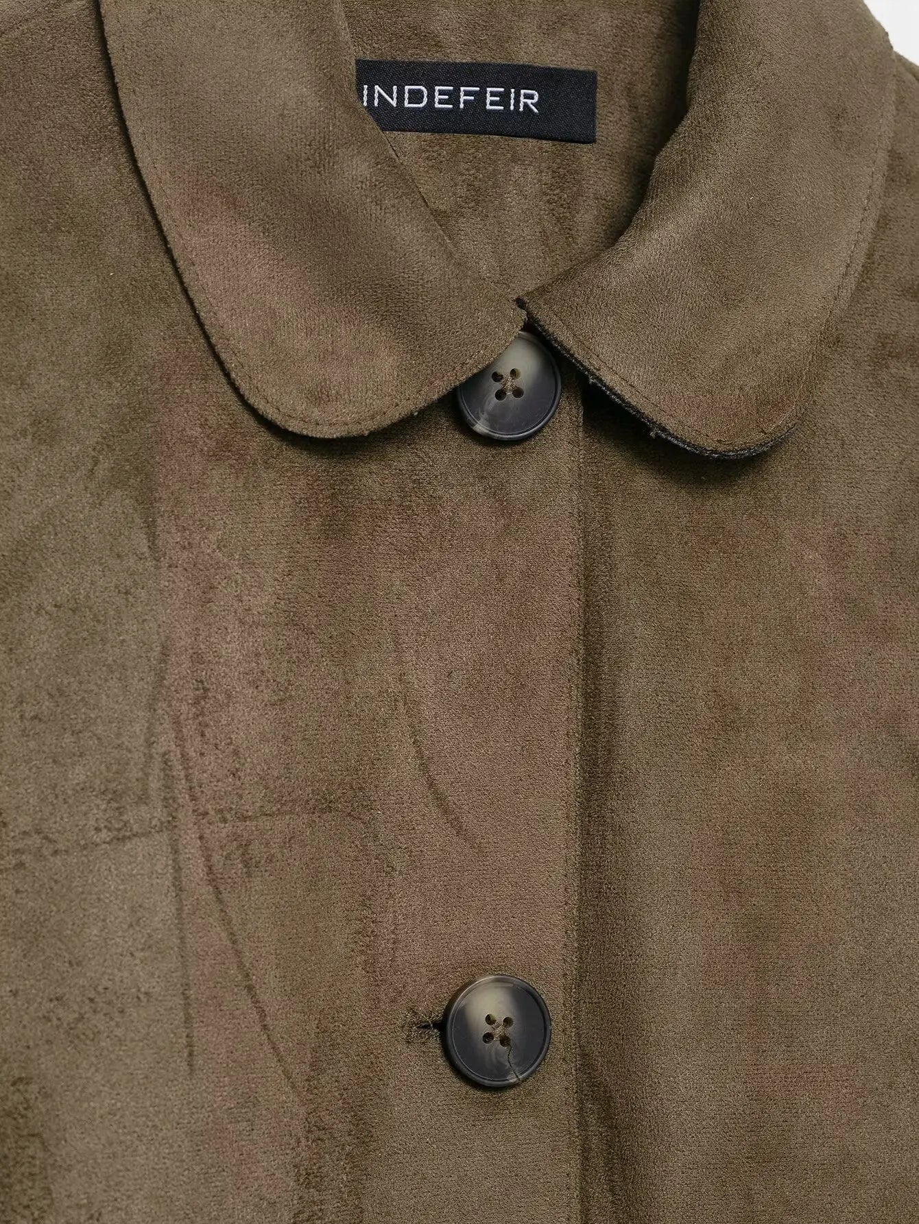 SOERA Elara Suede Jacket - Coats & Jackets - 3256809599278105-;hP1757549903450664435 Brown S