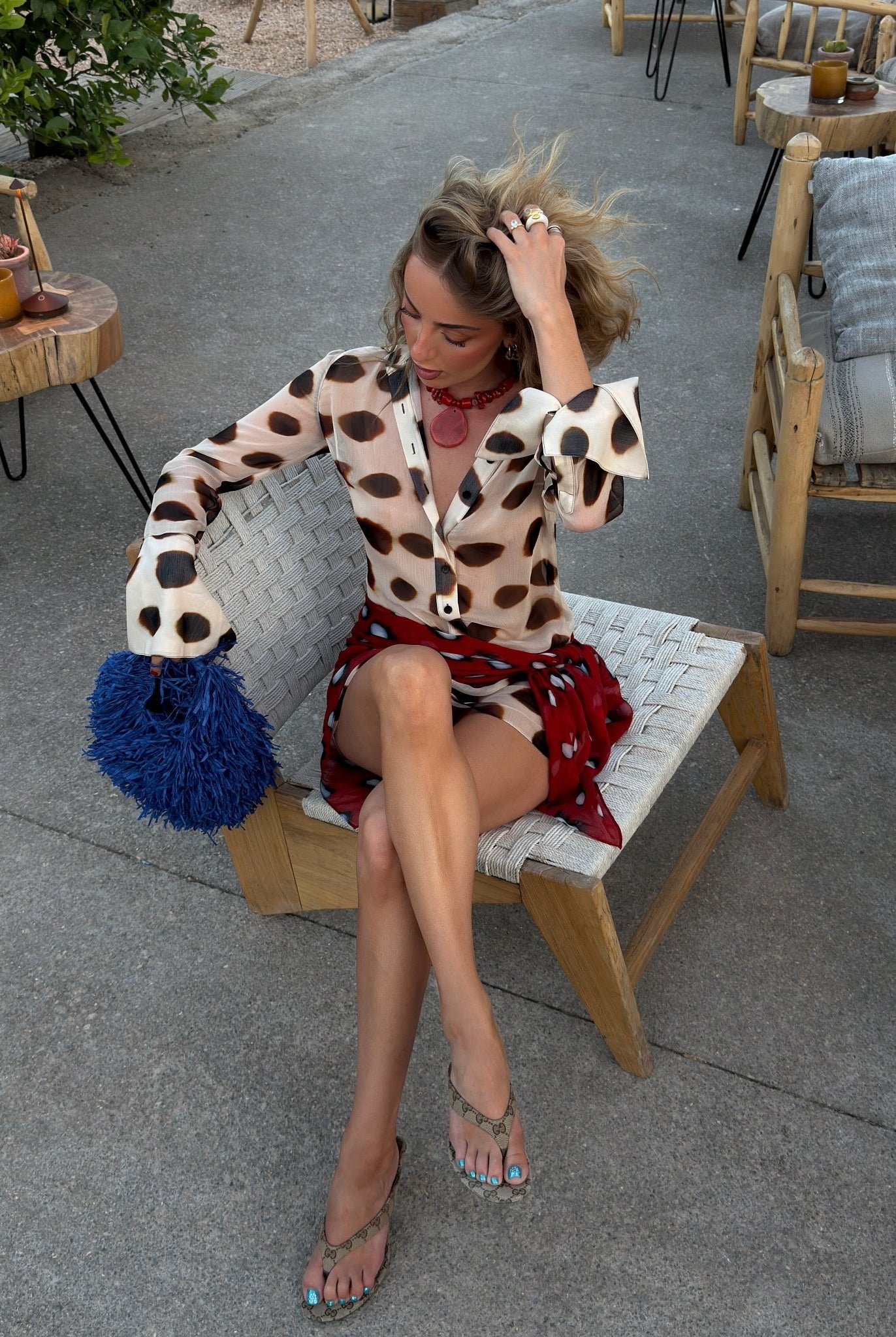 SOERA Margot Animal Print Shirt Dress - Dress - SOERA-154243-S-OS-14019 S