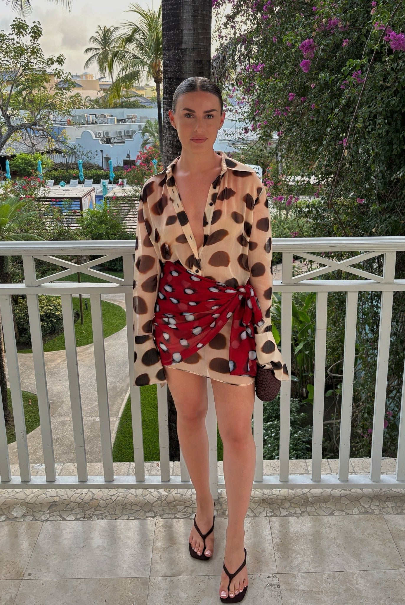SOERA Margot Animal Print Shirt Dress - Dress - SOERA-154243-S-OS-14019 S