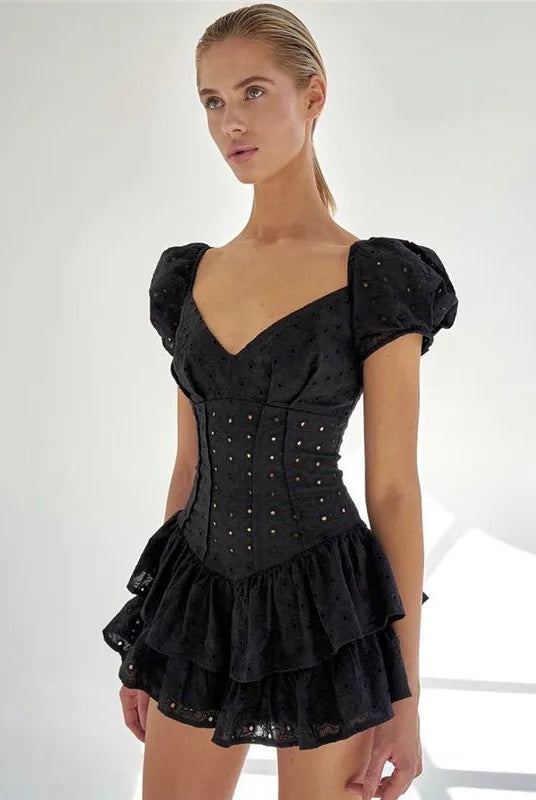 SOERA Sophia Elegance Corset Dress - Dress - White XS