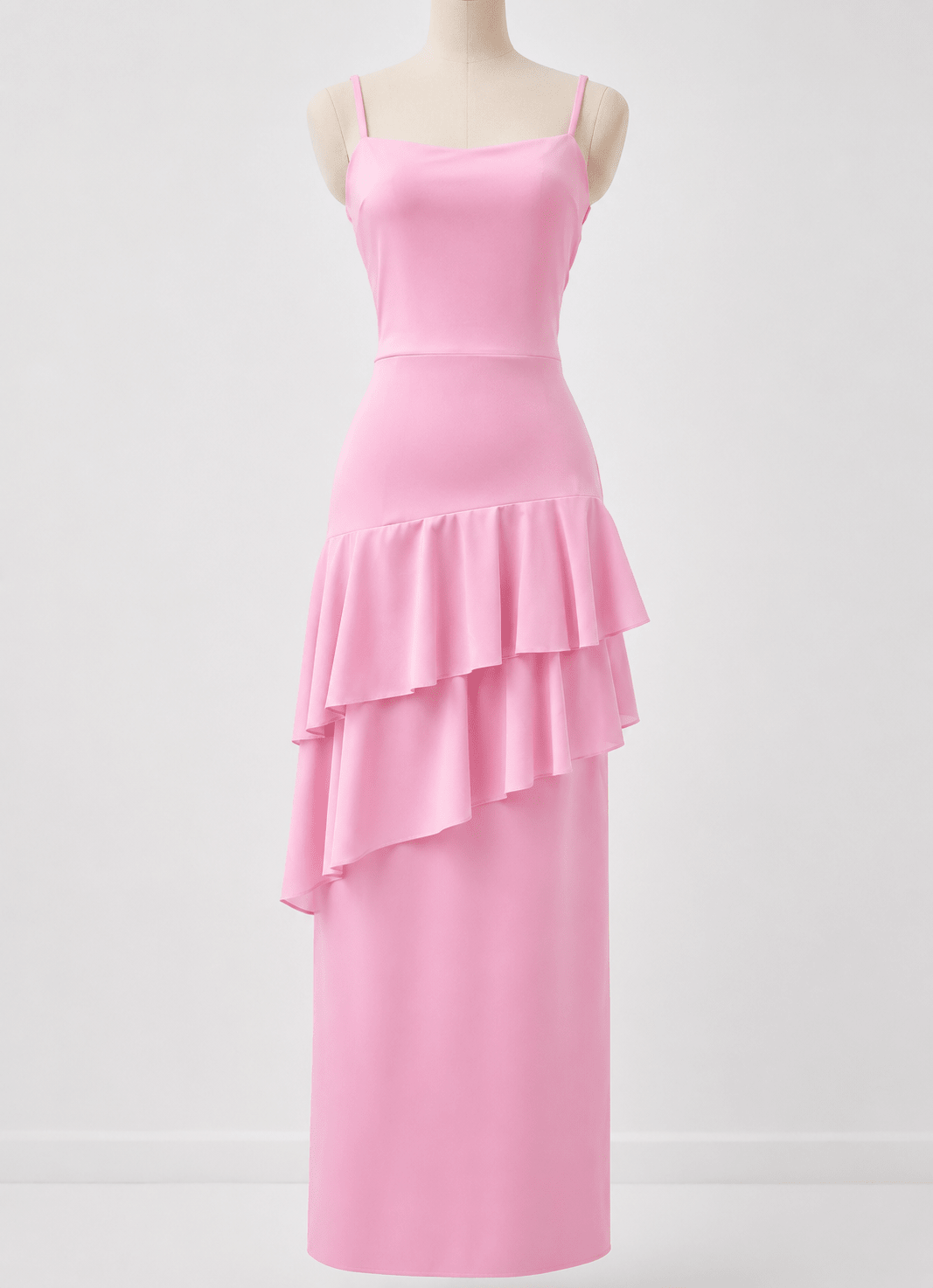 SOERA Bianca Backless Spaghetti Strap Maxi Dress - Dresses - SOERA-646915-PIN-S-62019 Pink S