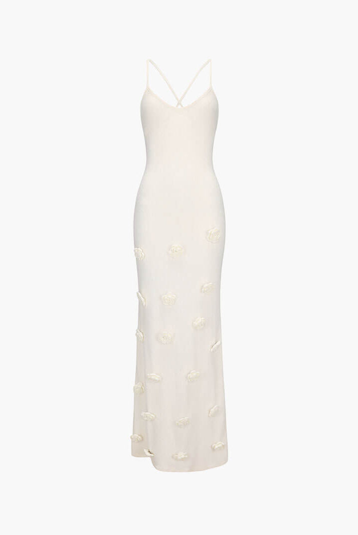 SOERA Sofia maxi dress - Dresses - DWOD2-QK943001 White S
