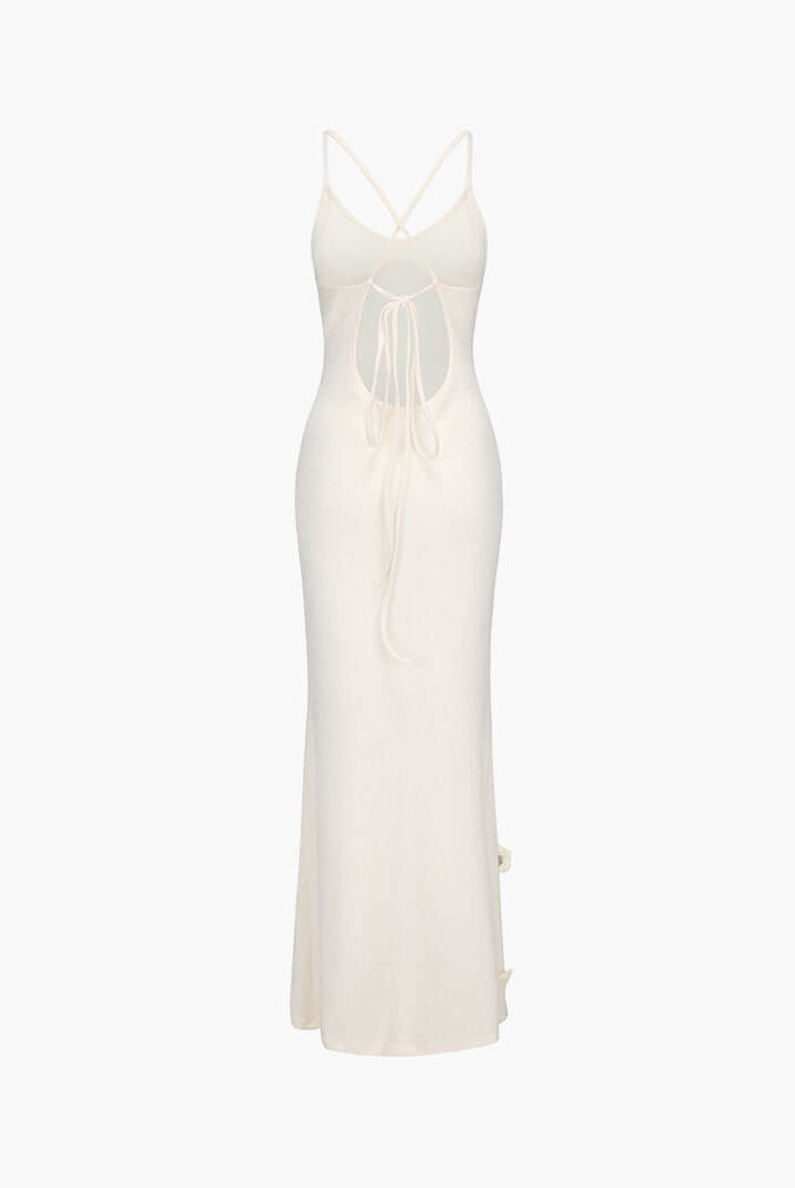 SOERA Sofia maxi dress - Dresses - DWOD2-QK943001 White S
