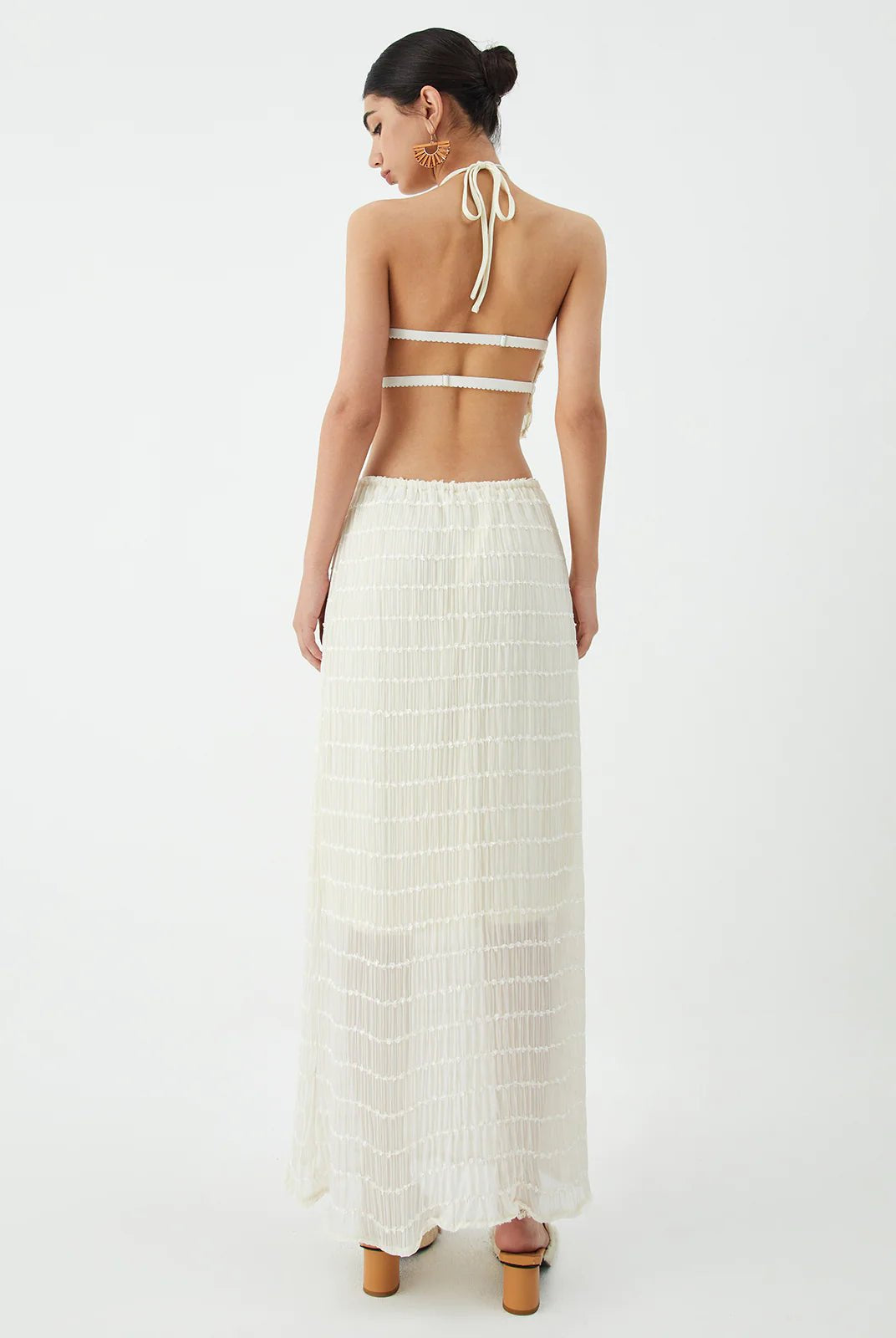 SOERA Valerie two - piece set with frill details - Dresses - DWOD2-WK023005 black S