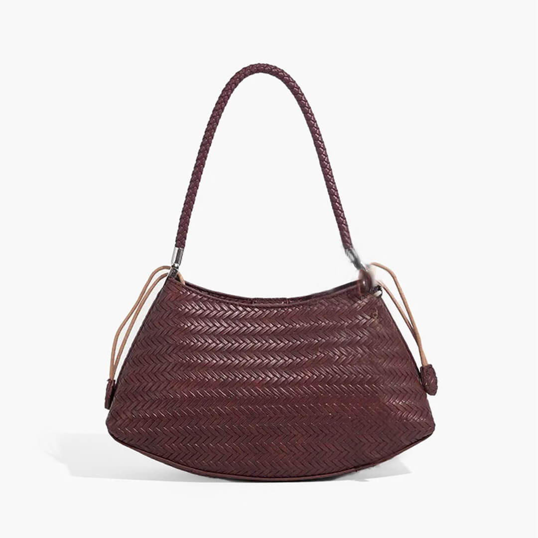 SOERA Alya Bohemian Woven Bag - Handbags - Soera-Alya-Bohemian-Woven-Bag-Handbag/Burgundy Burgundy Regular