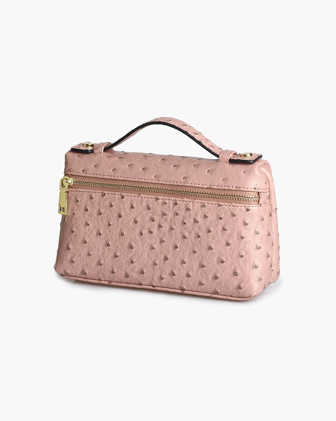 SOERA Bianca Ostrich Pattern Bag - Handbags - Powder