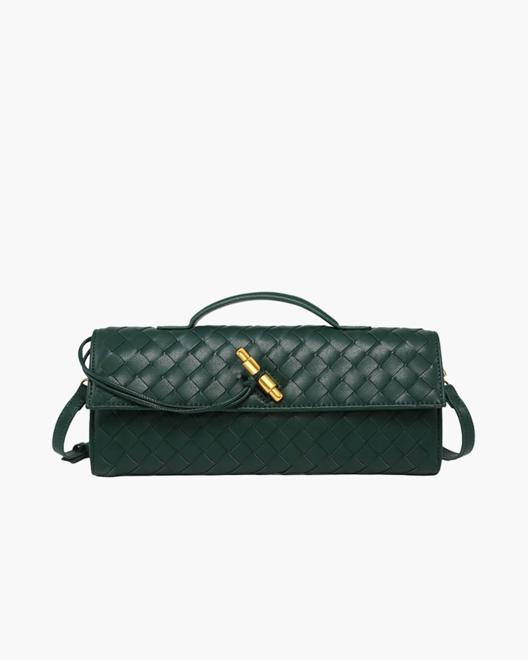 SOERA Bianca Woven Bag - Handbags - DBAD2-RE565001 Darkgreen