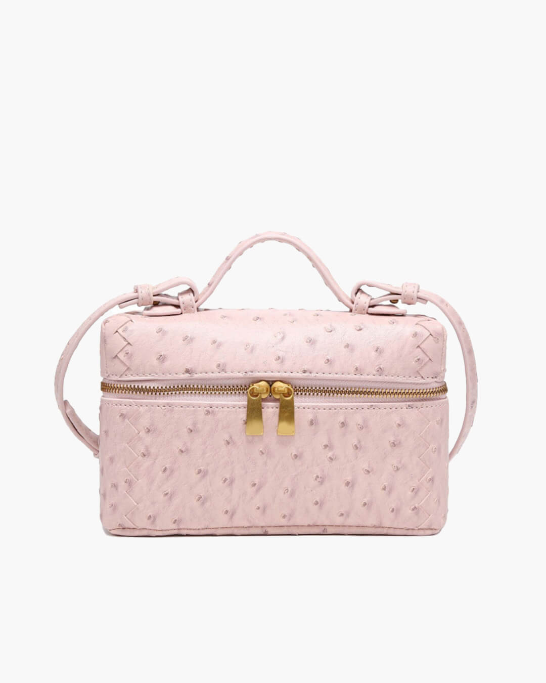 SOERA Delphine Leather Box Bag - Handbags - Light Pink