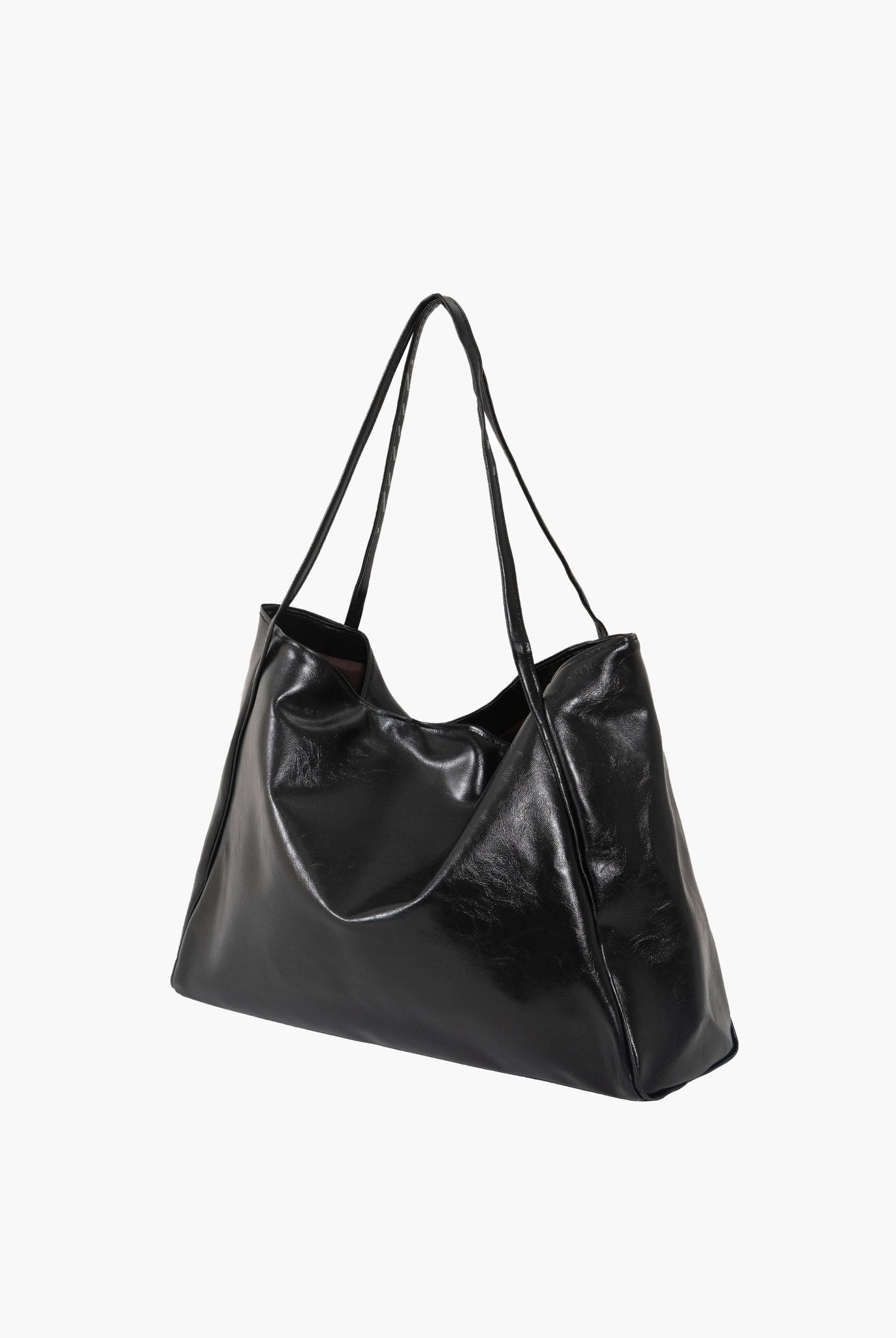 SOERA Diane Shopper Bag - Handbags - Soera-Diane-Faux-Leather-Bag-Burgundy-Blue Blue Regular