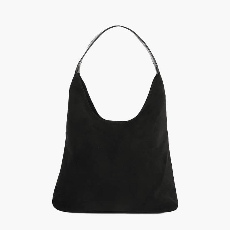 SOERA Jenna suede bag - Handbags - Soera-Jenna-Suede-Bag-Black Black