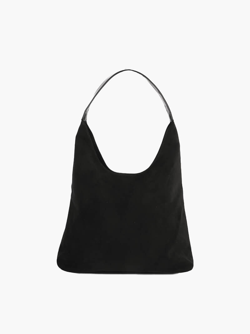 SOERA Jenna suede bag - Handbags - Soera-Jenna-Suede-Bag-Black Black