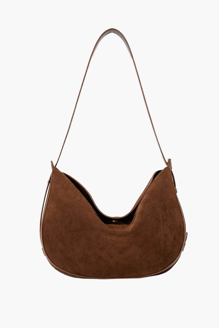 SOERA Lily Faux Suede Bag - Handbags - Soera-Lily-Faux-Suede-Bag-Beige Beige Regular