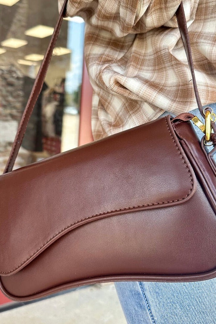 SOERA Mila Shoulder Saddle Bag - Handbags - Soera-Mila-Shoulder-Bag-Silver Silver Regular