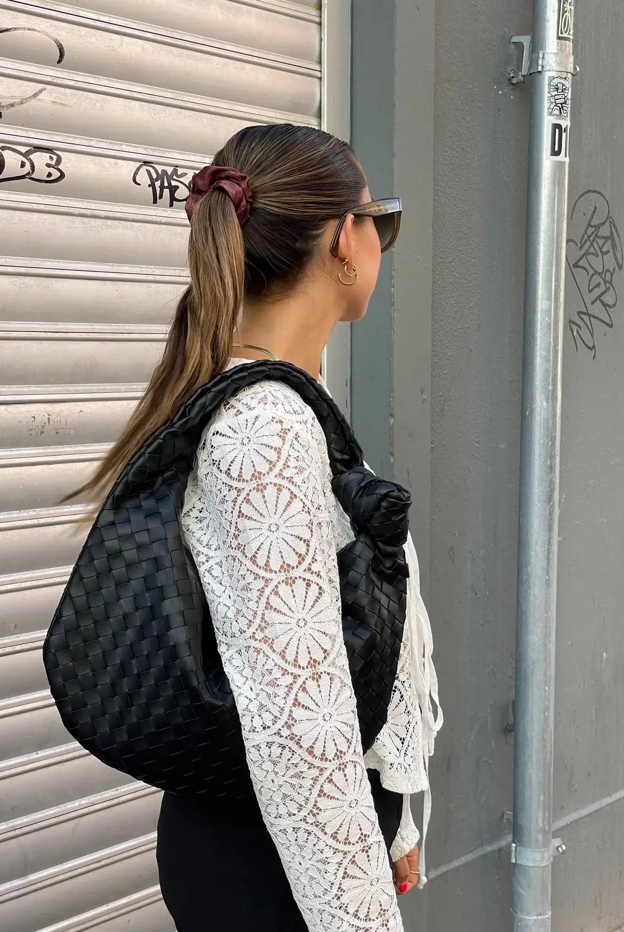 SOERA Woven bag Medium - Handbags - DBAD2-QK170008 Red