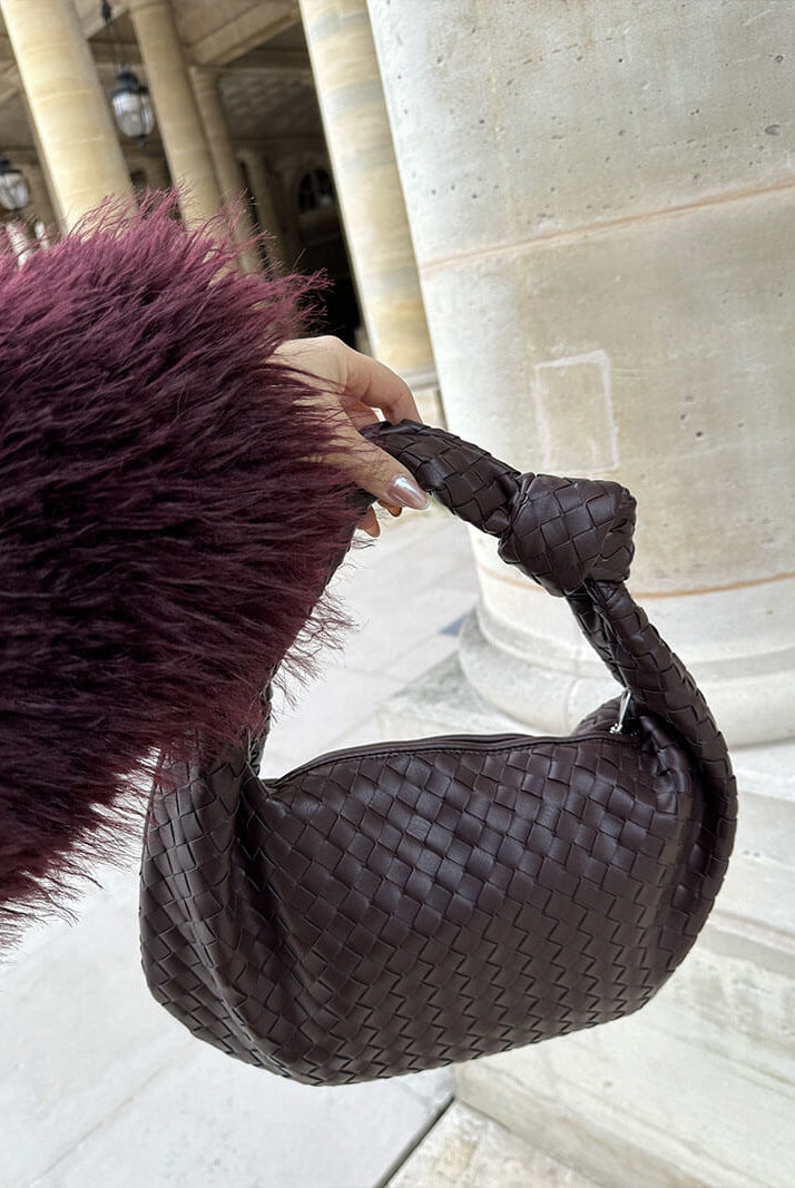 SOERA Woven bag Medium - Handbags - DBAD2-QK170008 Red