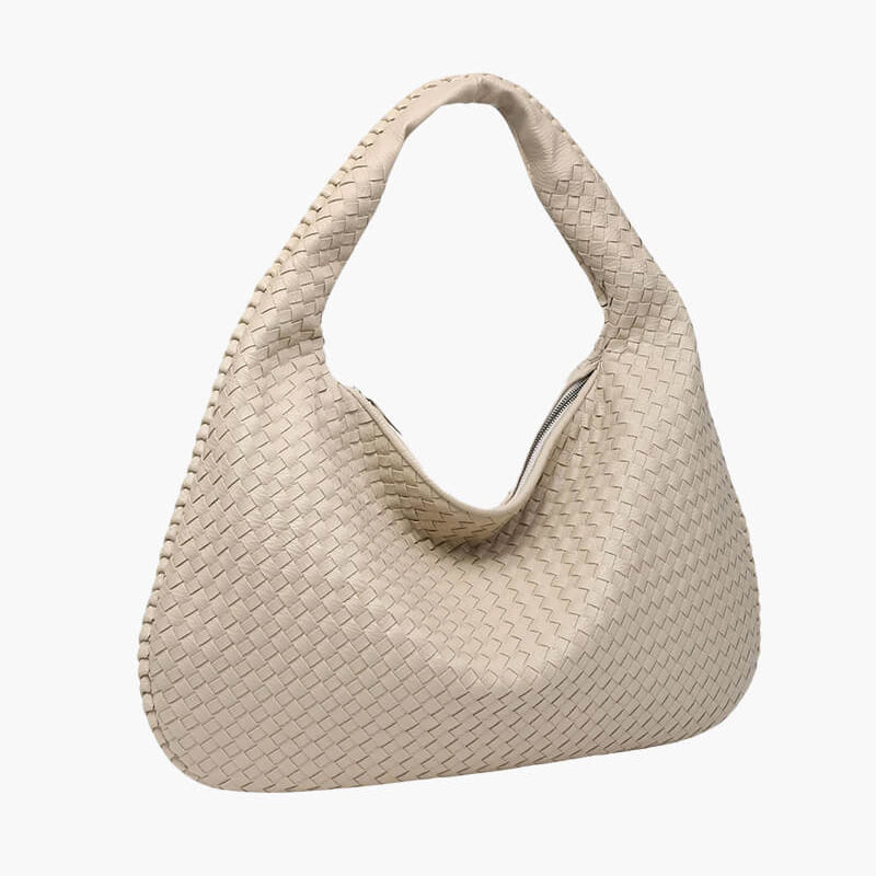 SOERA Woven bag XL - Handbags - DBAD2-QL367010 beige