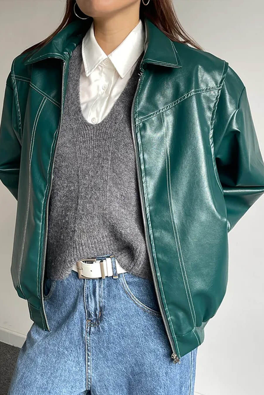 SOERA Brooke Zip-Up Bomber Jacket - Jackets - SOERA-466691-DEF-OS-74819 Green S