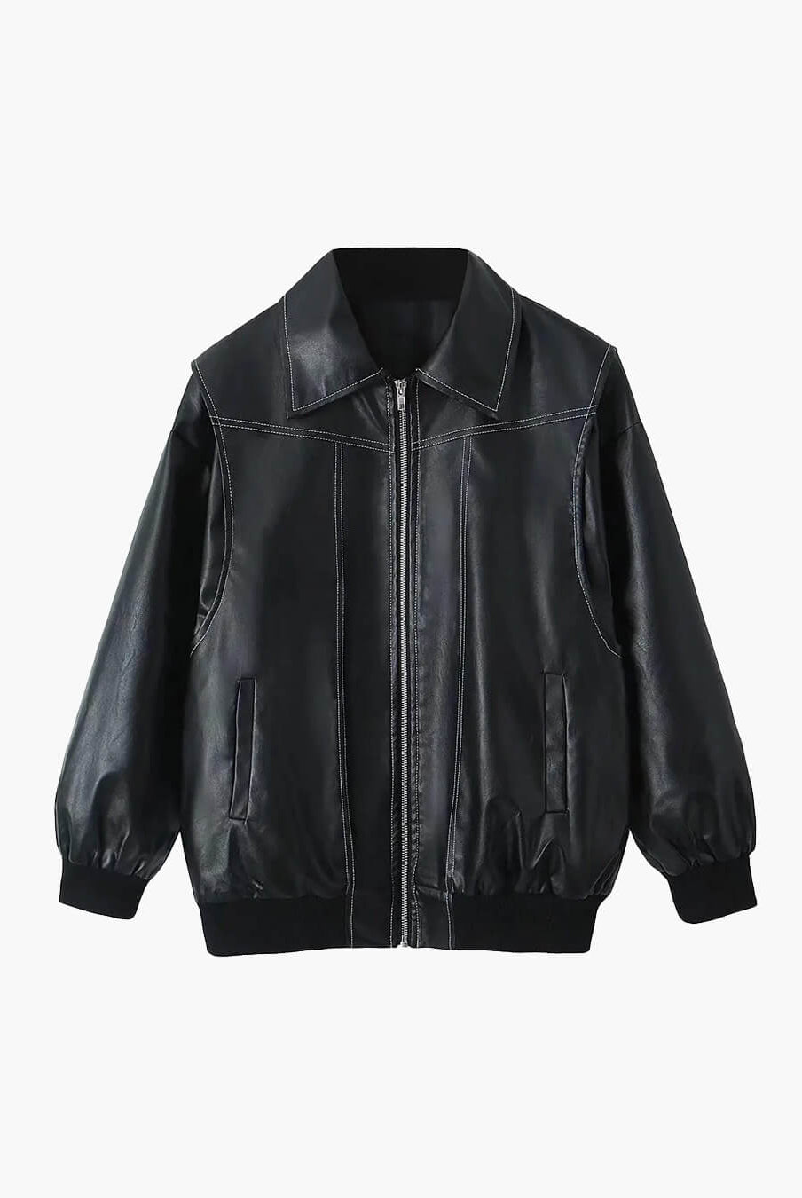 SOERA Brooke Zip-Up Bomber Jacket - Jackets - SOERA-466691-DEF-OS-74826 Black M