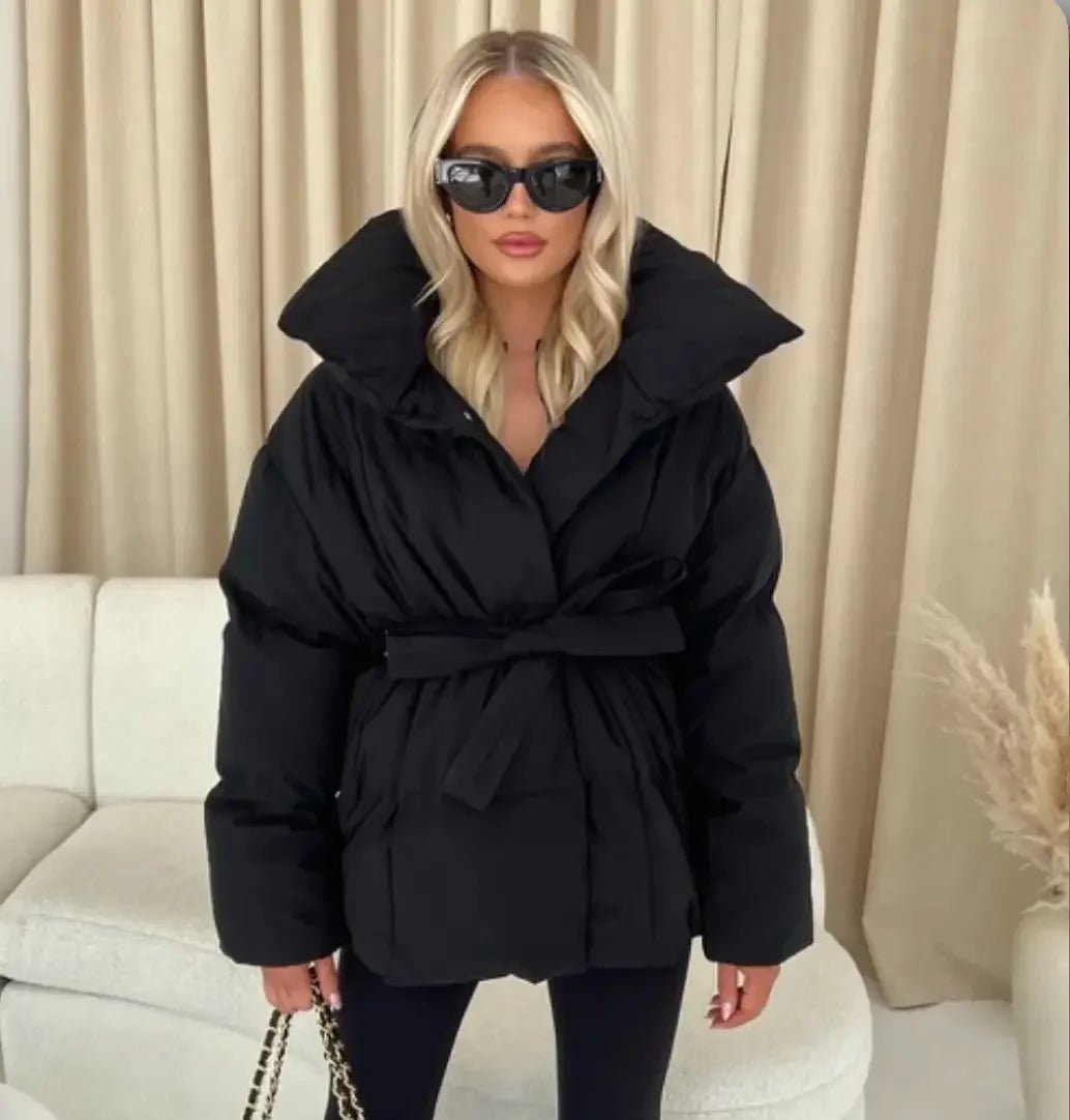 SOERA Miranda Puffer Jacket - Jackets - DU1762772375821968186 Black S