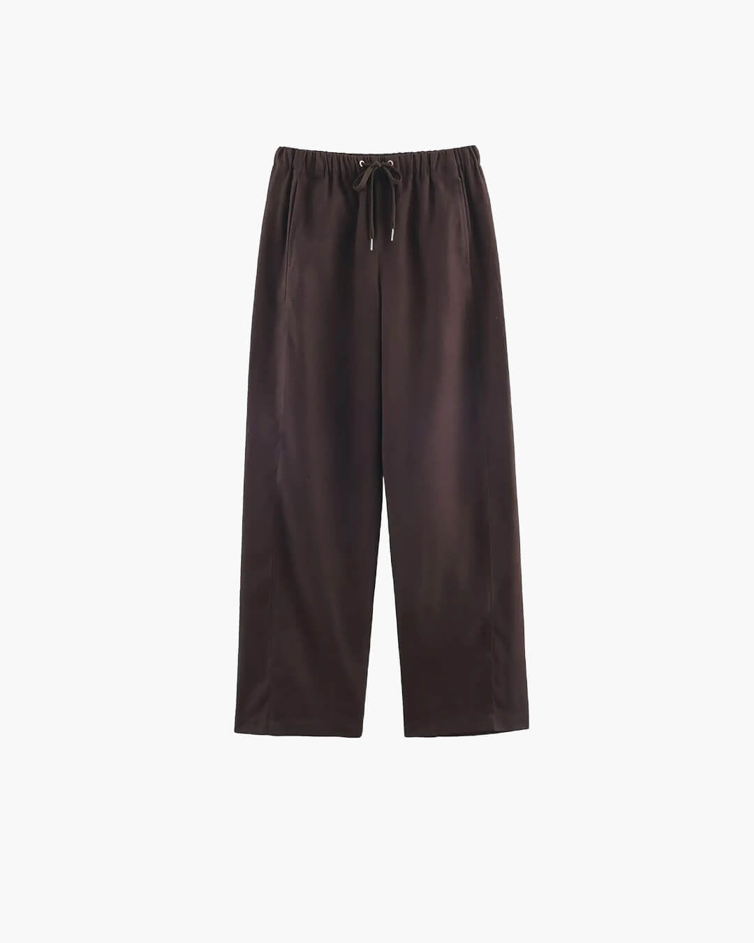 SOERA Amirah Hooded Tracksuit Set - Matching Sets - Pants Coffee