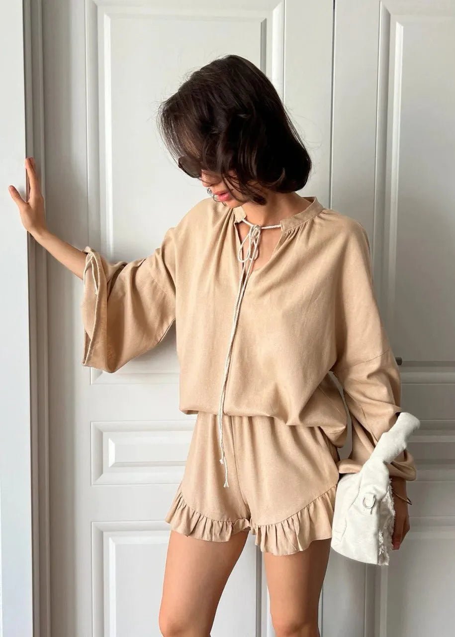 SOERA Celeste Azure Lounge Set - Matching Sets - Beige XL