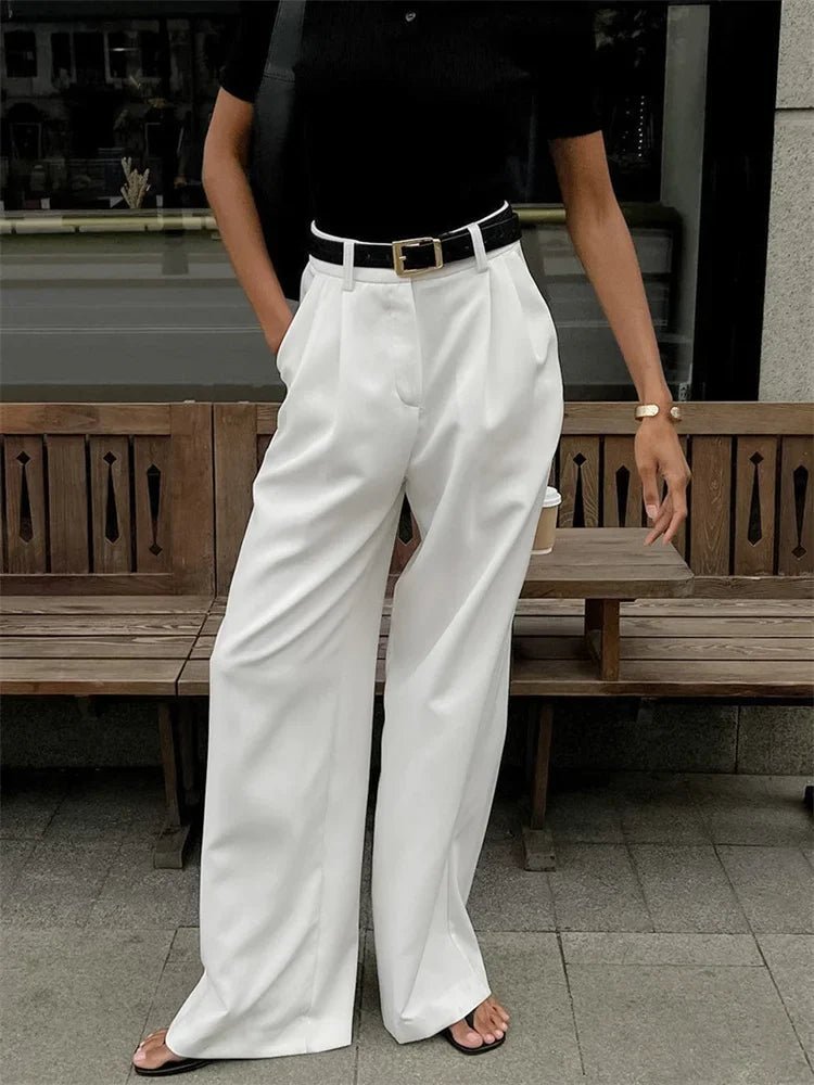 SOERA Celia High Waisted Wide Leg Pants - Pants - 1005005959599333-;tk1775670872679076581 S