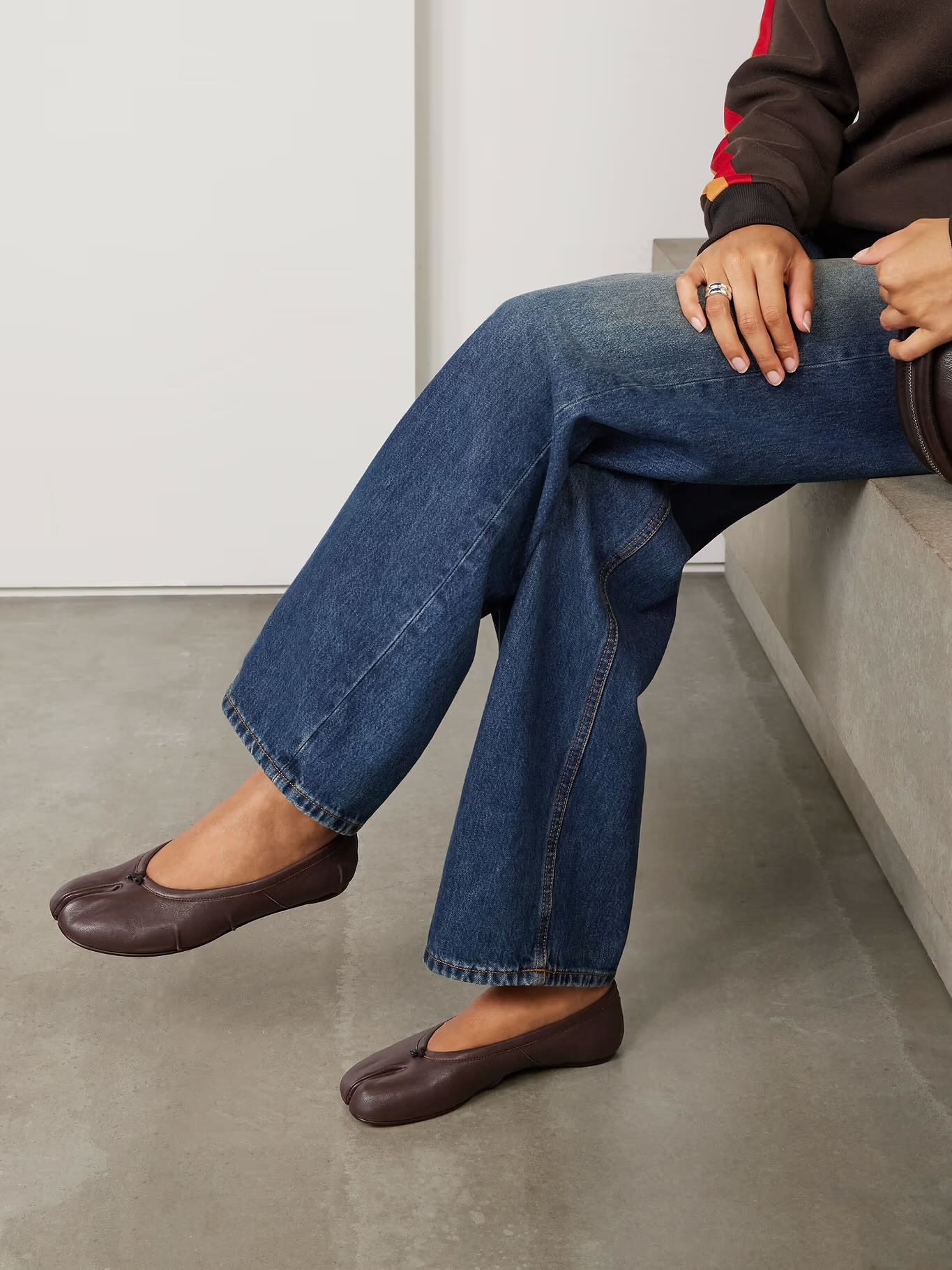 SOERA Bianca Split-Toe Leather Mules - Shoes - SOERA-345411-BRO-37-73603 Brown 37
