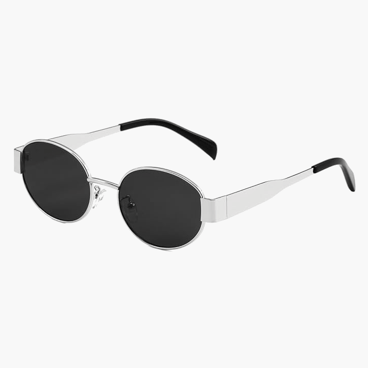 SOERA Cilia Sunglasses - Sunglasses - DHOD2-RE325013 Silver frame dark lenses