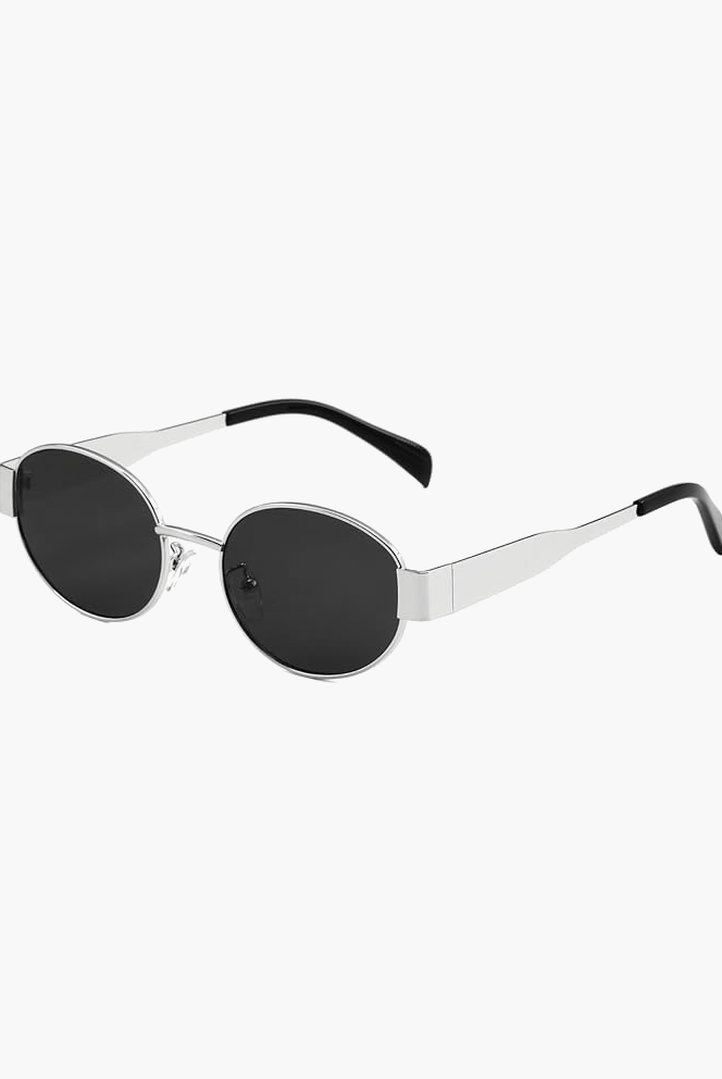 SOERA Cilia Sunglasses - Sunglasses - DHOD2-RE325013 Silver frame dark lenses