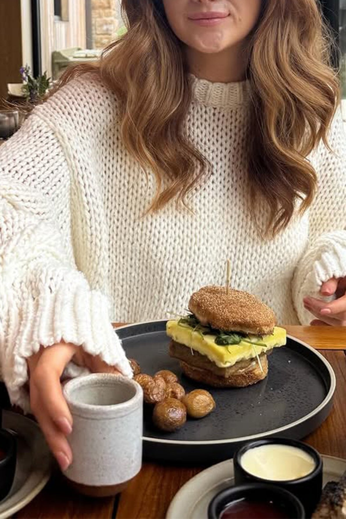 SOERA Janella Loose Knit Sweater - Sweaters & Cardigans - pp1774532669744121994 White M