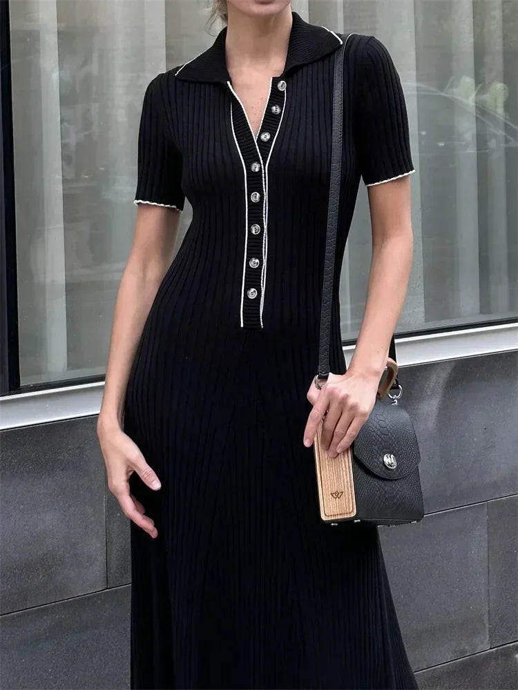 Abito in maglia tricot Serena