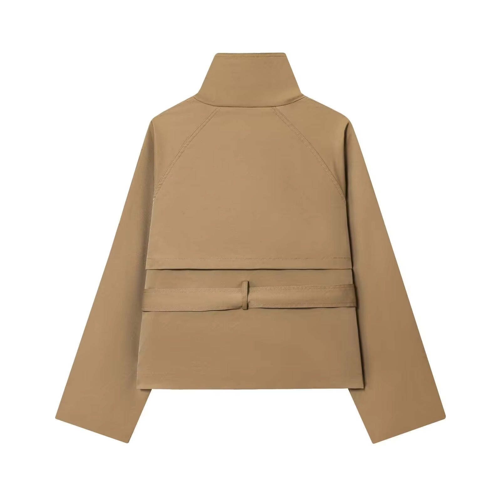 Soera Sofie Cropped Trench Coat2