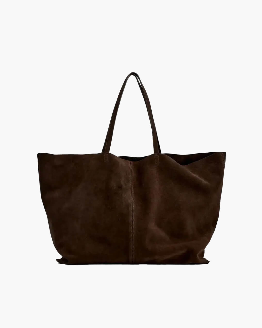 Borsa Tote Grande in Pelle Scamosciata Cynthia