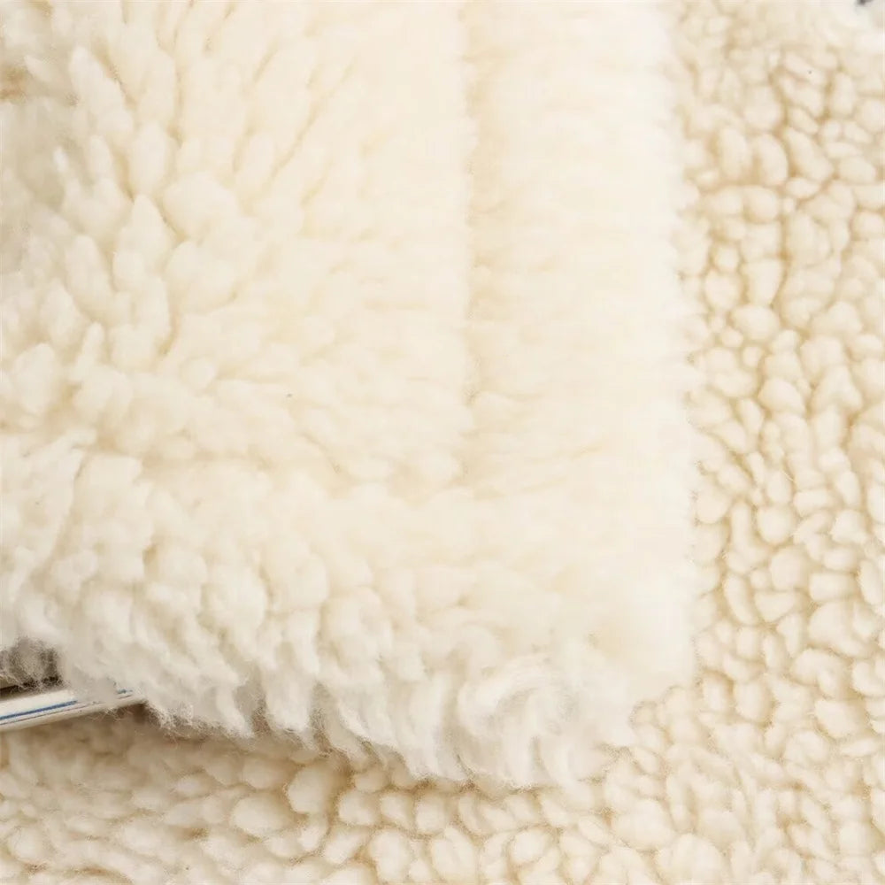 Women's Faux Fur Motorcycle Jacket - Stylish Women's Coats for Autumn 5