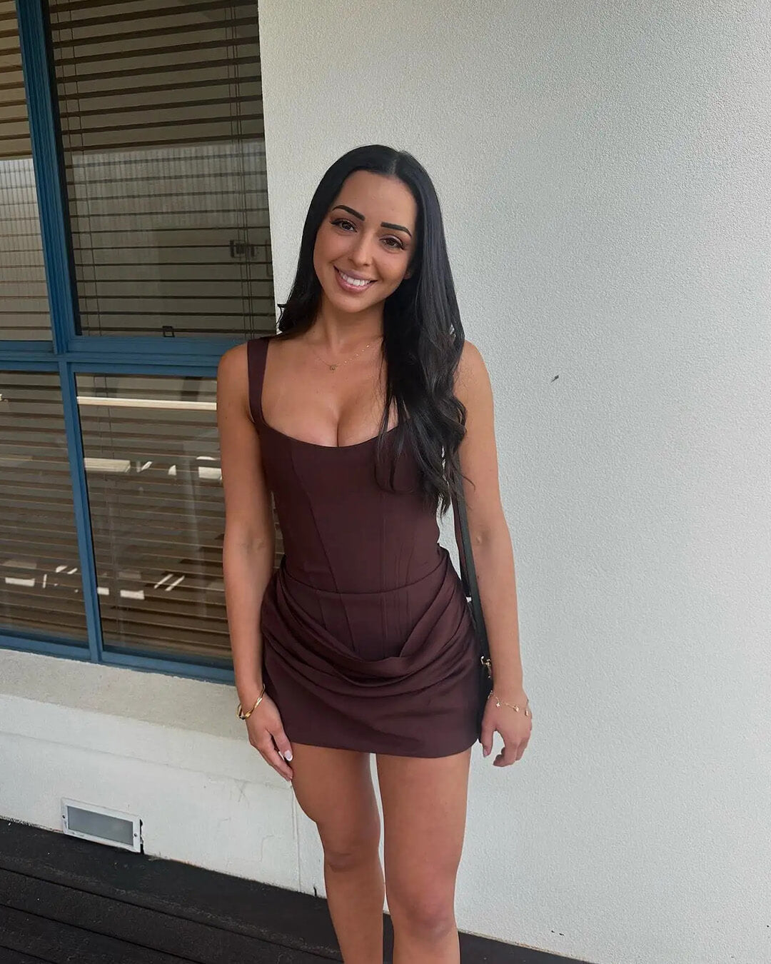 Mini abito Amy senza maniche