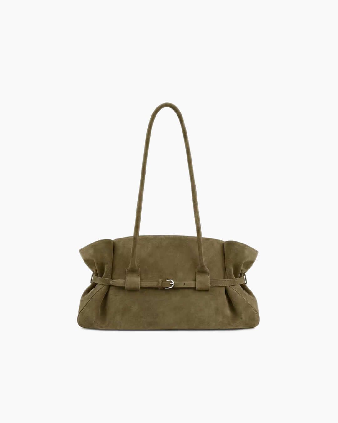 SOERA Briana Belted Tote Bag - Bag -  Olive Green