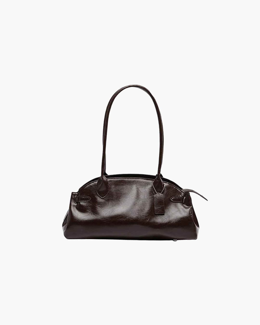 SOERA Ellie Elongated Shoulder Bag - Bag - SOERA-439043-BRO-O-35619 Coffee