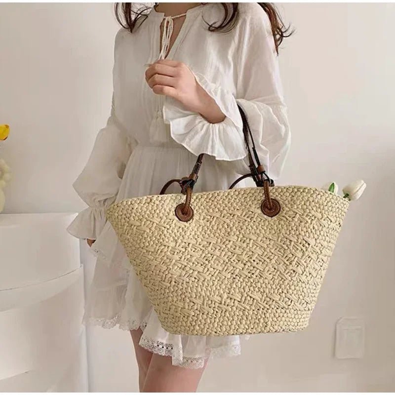 Margot Tote estivo intrecciato