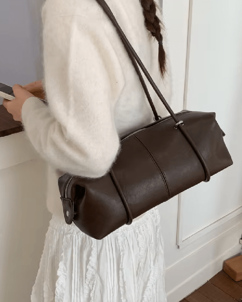 SOERA Mila Boston Pillow Bag - Bag - SOERA-961731-BRO-OS-08995 Coffee
